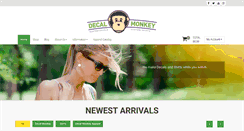 Desktop Screenshot of decalmonkey.biz